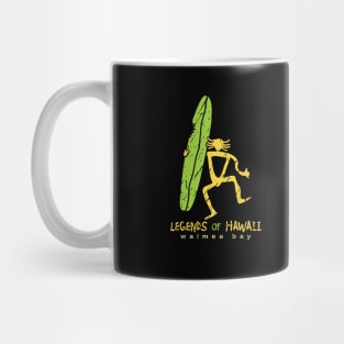 Legends Of Hawaii Vintage Surfer Mug